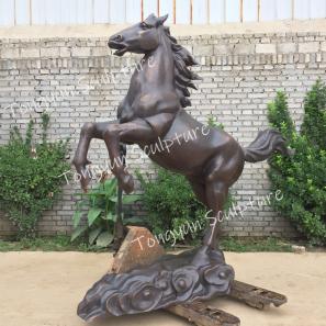 Hot Sale Outdoor Customized Bronze Sculpture Horse Decor Statue