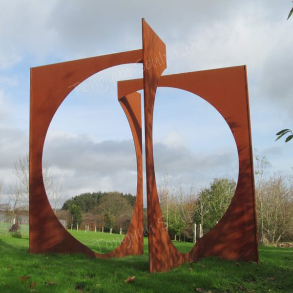 Popular Design Garden Corten Steel Sculpture