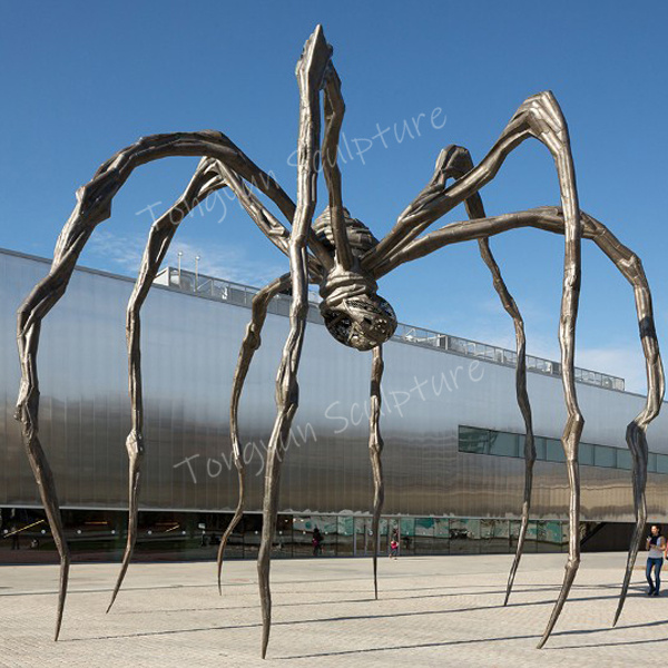 Large Public Decor Metal Spider Bronze Animal Sculptures