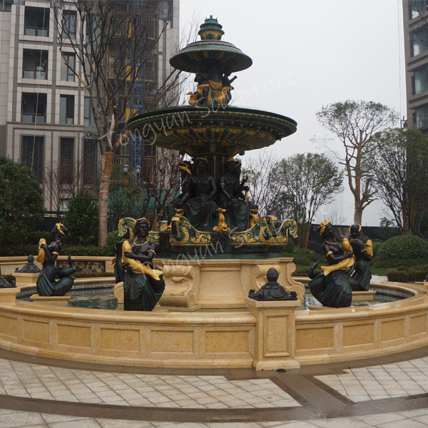 Custom Garden Bronze Fountain Sculpture