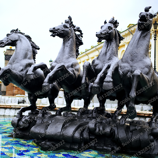 Bronze Horse Statues Garden Large Cast Copper Horse Sculpture