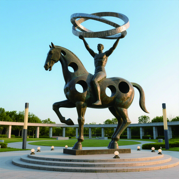 Geometric Sculpture Racing Horse Sculpture Bronze Horse Sculpture Abstract Figure Sculpture Outdoor Sculpture.jpg Geometric Sculpture Racing Horse Sculpture Bronze Horse Sculpture Abstract Figure Sculpture Outdoor Sculpture.jpg