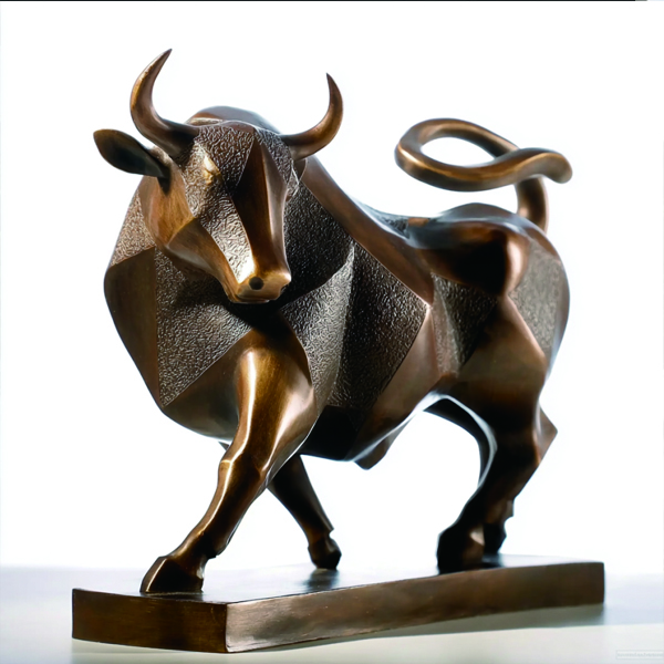 Abstract Bronze Sculpture of a Bull.jpg Abstract Bronze Sculpture of a Bull.jpg