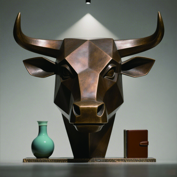 Bronze bull ornament statues indoor statues.jpg Bronze bull ornament statues indoor statues.jpg