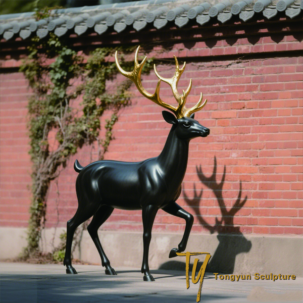 Bronze deer sculpture garden sculpture.jpg Bronze deer sculpture garden sculpture.jpg