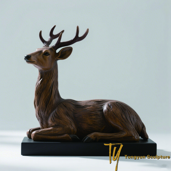 Lying deer statues bronze deer sculpture.jpg Lying deer statues bronze deer sculpture.jpg