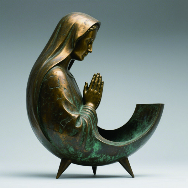 Bronze Abstract Virgin Mary Custom Sculpture Manufacturer.jpg Bronze Abstract Virgin Mary Custom Sculpture Manufacturer.jpg