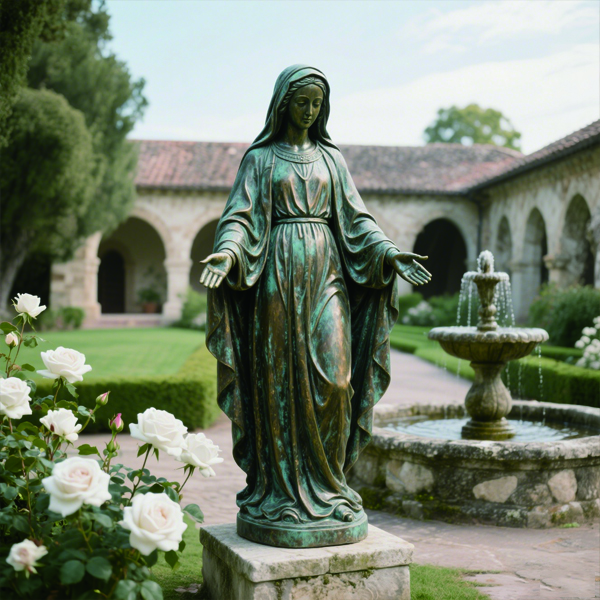 The Statue of the Virgin of Lourdes Life Size Figure Customized Factory Supply.jpg The Statue of the Virgin of Lourdes Life Size Figure Customized Factory Supply.jpg