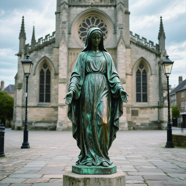 Church Bronze Indoor Sculpture The Statue of Our Lady of Fatima Supplier.jpg Church Bronze Indoor Sculpture The Statue of Our Lady of Fatima Supplier.jpg
