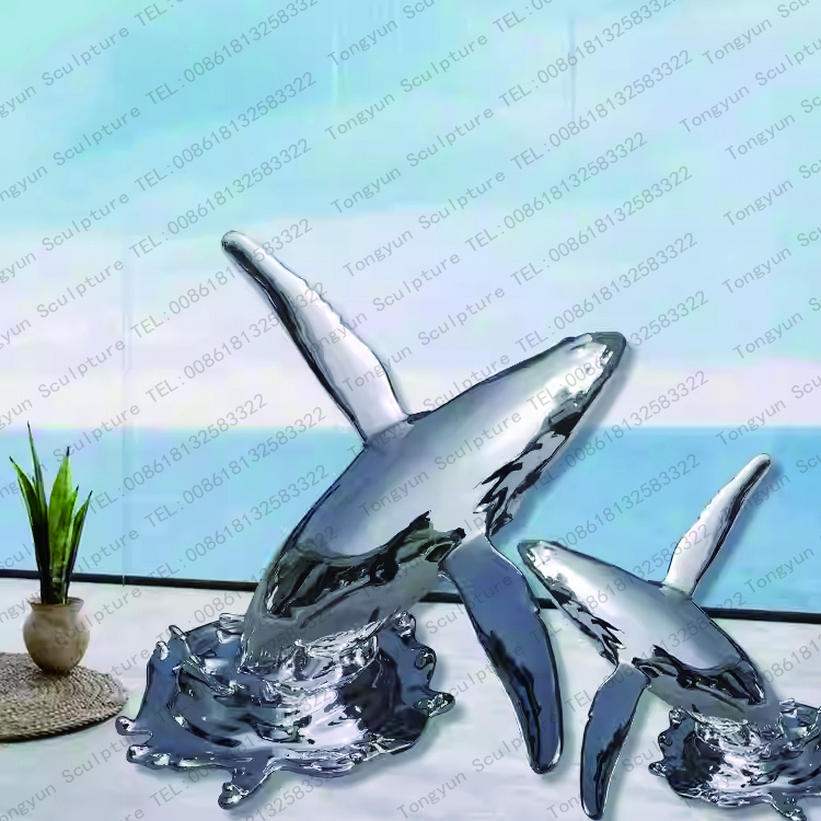 Sea Animal Fmaily Dolphin Resin Sculpture Home Decor Customization-2.jpg Sea Animal Fmaily Dolphin Resin Sculpture Home Decor Customization-2.jpg