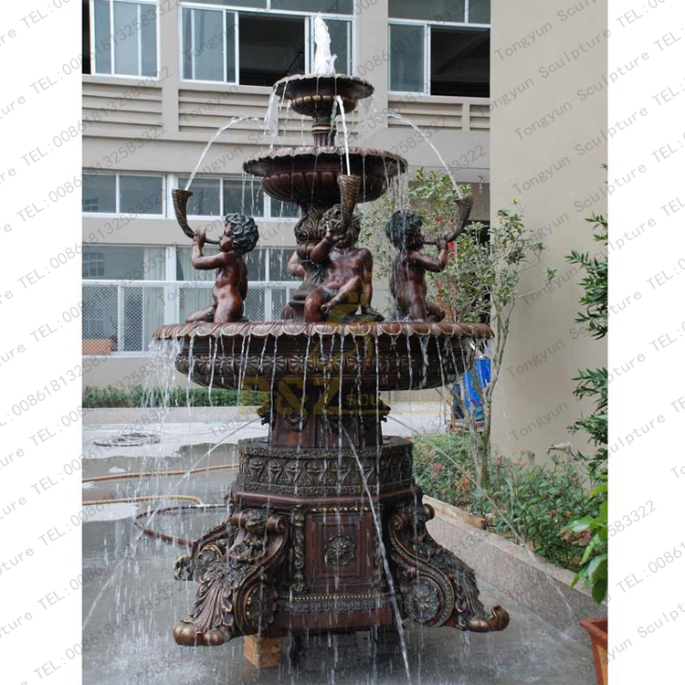 Outdoor Garden Fountain Bronze Four Chrilden Playing The Trumpet Home Decoration.jpg Outdoor Garden Fountain Bronze Four Chrilden Playing The Trumpet Home Decoration.jpg