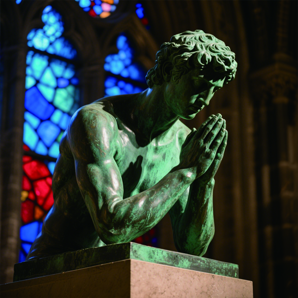 Bronze Antique Greek Life Size figure David.jpg Bronze Antique Greek Life Size figure David.jpg