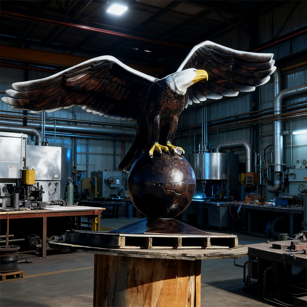 Life Size Bronze Bald Eagle Statue for Garden.jpg Life Size Bronze Bald Eagle Statue for Garden.jpg