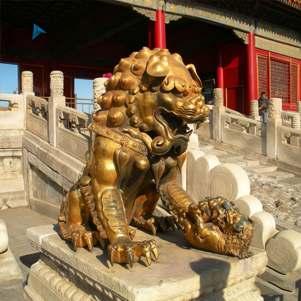 Outdoor Life size bronze lion metal sculpture.jpg Outdoor Life size bronze lion metal sculpture.jpg
