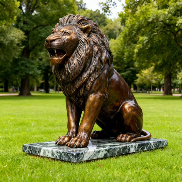 Roaring vs. Resting Bronze Lions: What Their Poses Symbolize.jpg Roaring vs. Resting Bronze Lions: What Their Poses Symbolize.jpg