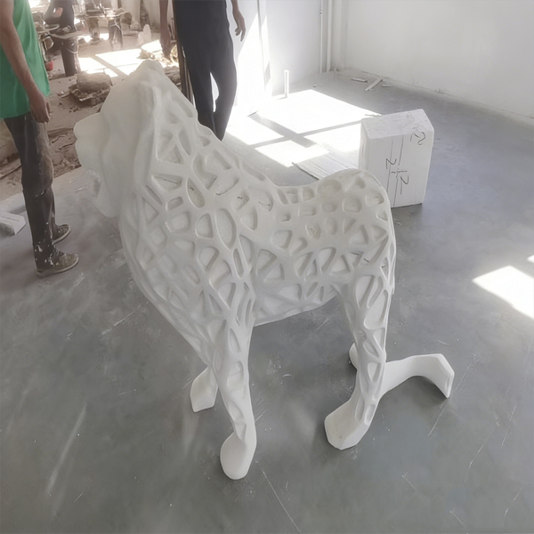 Second Step of Custom Animal Bronze Sculpture: 1:1 Resin Model Printing from Confirmed 3D Data.jpg Second Step of Custom Animal Bronze Sculpture: 1:1 Resin Model Printing from Confirmed 3D Data.jpg