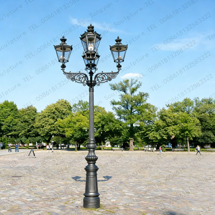 Outside Estate Backyard Bronze Light Street Lantern Post Lights With Long Lamp-post.jpg Outside Estate Backyard Bronze Light Street Lantern Post Lights With Long Lamp-post.jpg