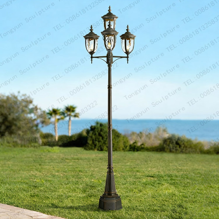 Outside Estate Backyard Bronze Light Street Lantern Post Lights With Long Lamp-post.jpg Outside Estate Backyard Bronze Light Street Lantern Post Lights With Long Lamp-post.jpg