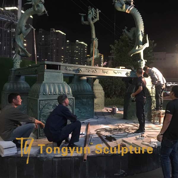 New Bronze Armillary Sphere Sculpture Installed in Beijing, Celebrating Ancient Chinese Astronomy.jpg